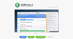 Desktop Screenshot of nzbvortex.com